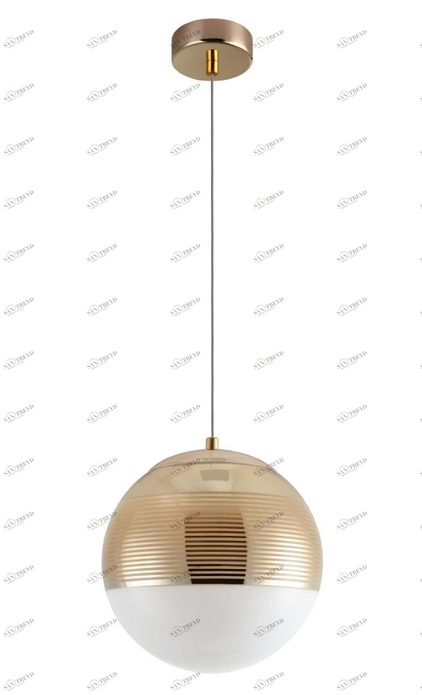 Подвесной светильник Crystal Lux Optima SP1 Gold D200 CRYSTAL LUX OPTIMA 223330 Золотой