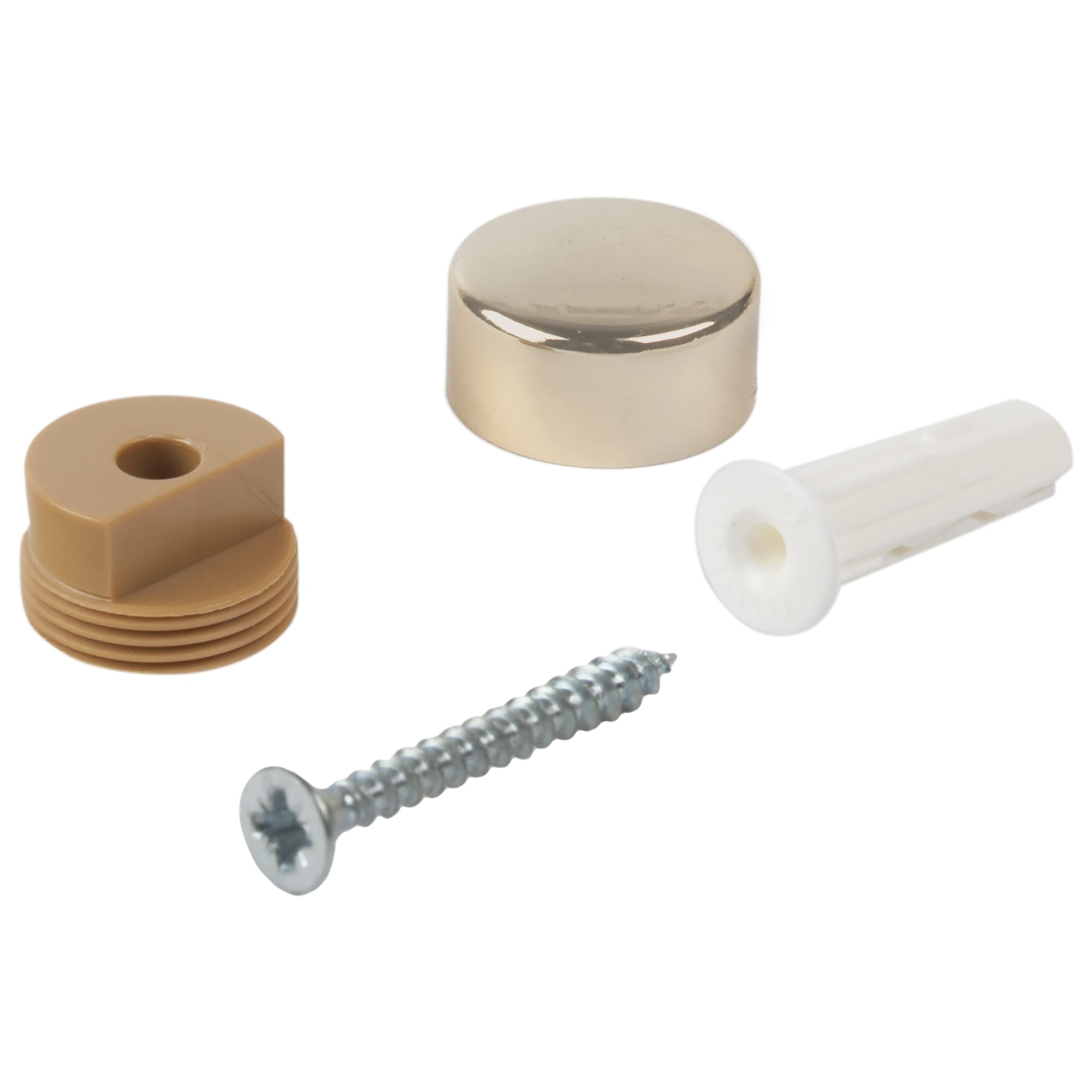 18089998 Крепление для зеркала 18 мм, цвет золото, 4 шт Santreyd  - Вид №2