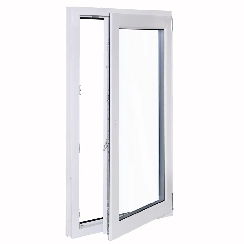 Окно пластиковое ПВХ Deceuninck одностворчатое 1270х600 мм (ВхШ) правое двухкамерный стеклопакет белый/белый STLM-2049441 - Вид №1