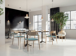 Пол / керамогранит с эффектом смолы