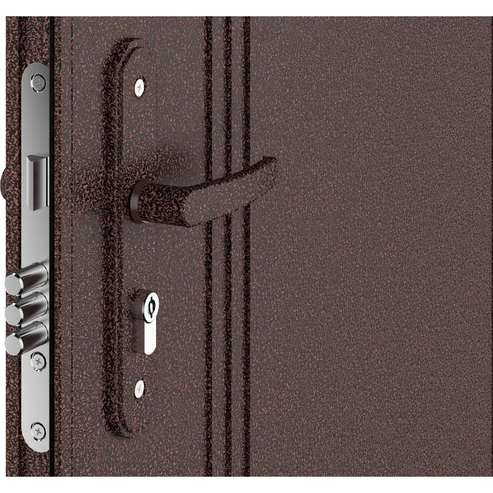 Металлическая входная дверь DOORHAN Эко с антивандальным покрытием 16802307 STLM-0007191 - Вид №1