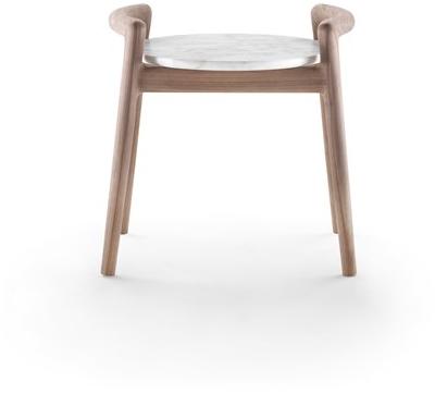 Flexform Круглый деревянный журнальный столик с мраморной столешницей sun-id-1346917 - Вид №7