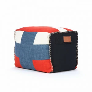 Пуф Tuileries разноцветный LAZY LIFE PARIS ДИЗАЙНЕРСКИЕ 051195 Белый;красный;синий;разноцветный