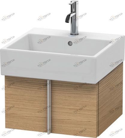 VA612405252 Тумбочка подвесная Vero Air #VA6124 484 x 431 мм Европейский дуб, декор Duravit