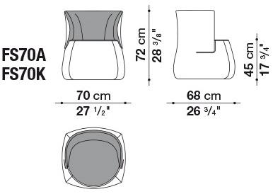 B&B Italia Кресло с мягкой обивкой Fat sofa sun-id-1448942 - Вид №5