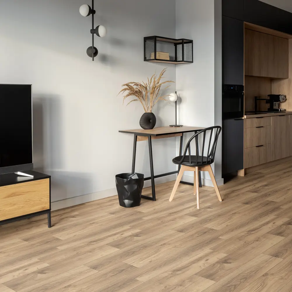 Линолеум полукоммерческий KREAFORTA «Миас» 32 класс, 3 м, рисунок дерево 89427476 STLM-1569280