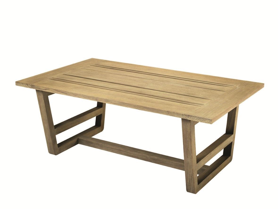 Прямоугольный садовый стол из тикового дерева Ethimo Costes ARCH-00118278