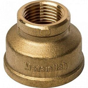 Муфта переходная ВВ 1х1/2" латунь STOUT