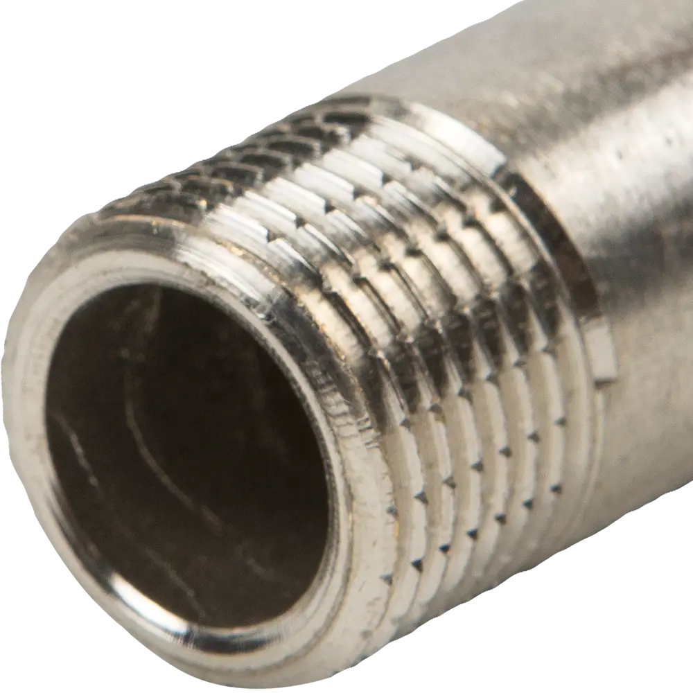 Бочонок Valtec наружная резьба 1/2"х80 мм никелированная латунь 10514195 STLM-2093721  - Вид №1
