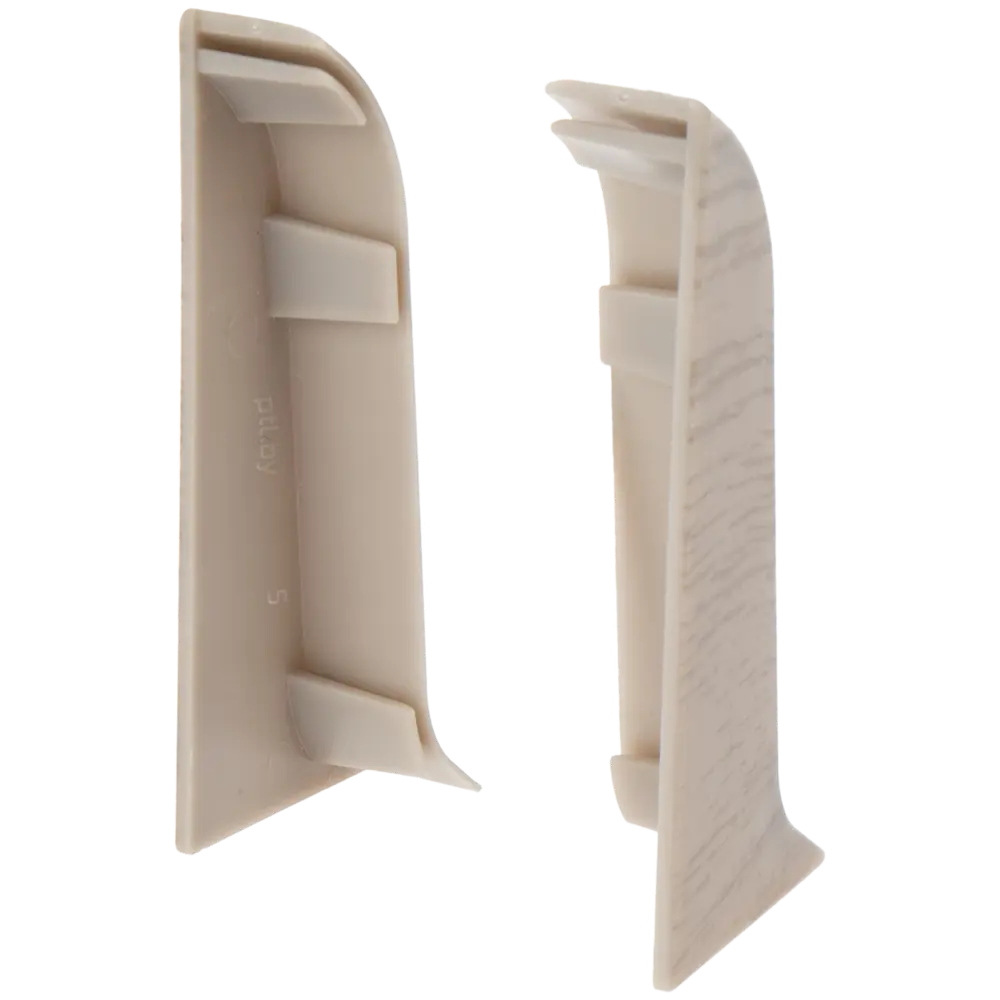 Заглушка для плинтуса левая и правая «Дуб Ширин», высота 58 мм Santreyd STLM-2025476