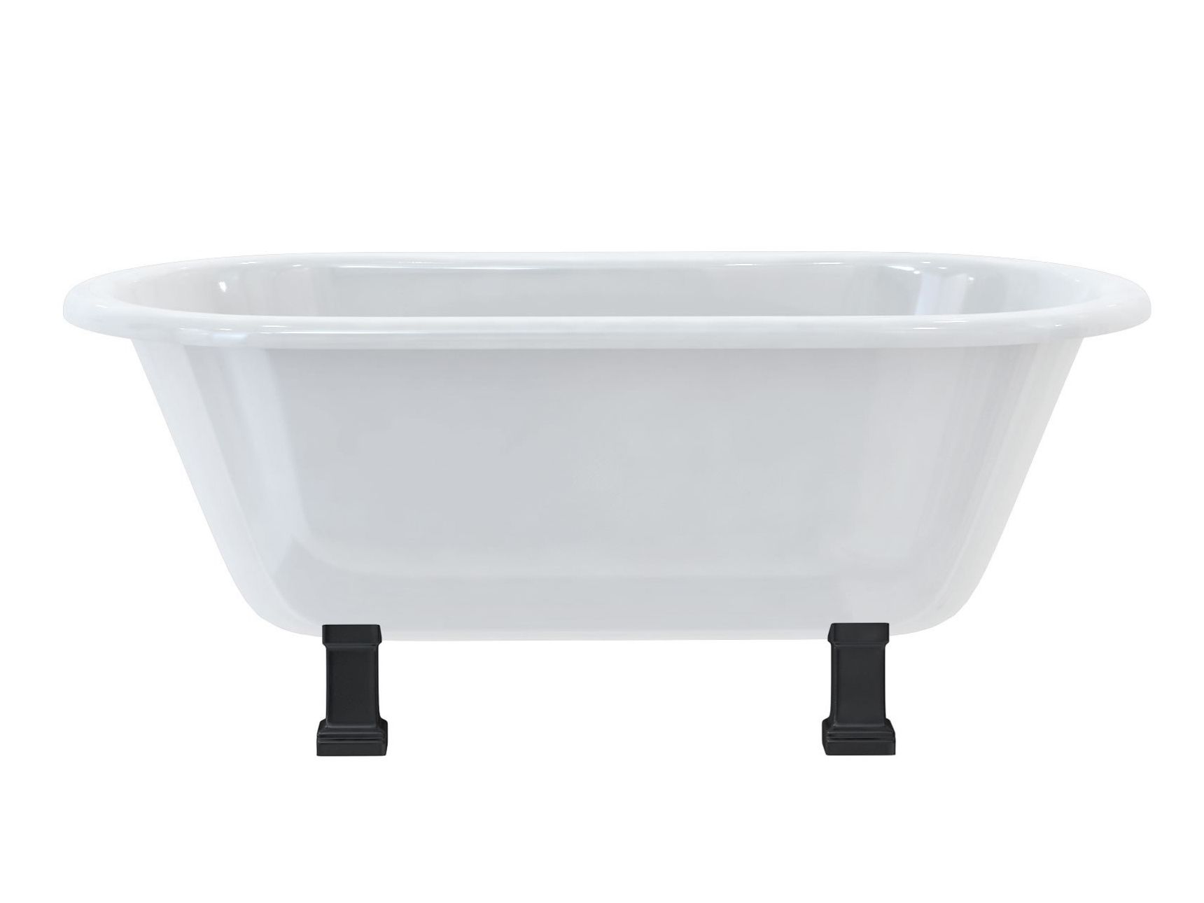 Овальная акриловая ванна на ногах Burlington ARCH-00030731 - Вид №6