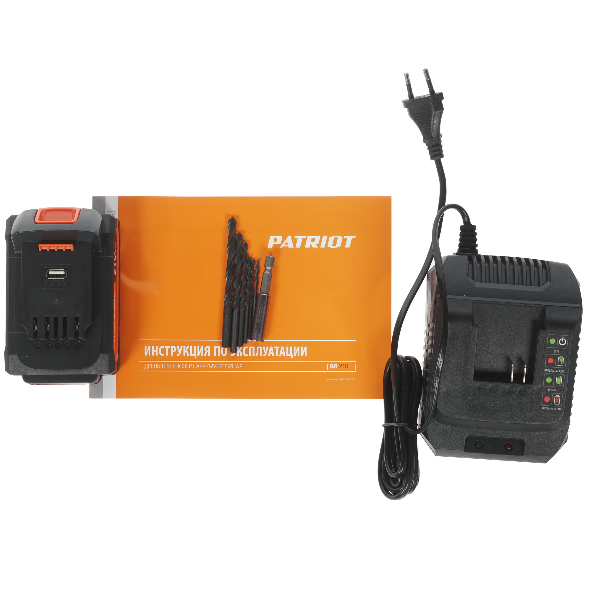 Дрель-шуруповерт Patriot BR 210Li UES 21Vmax 8144511 STDN-0046084 - Вид №5