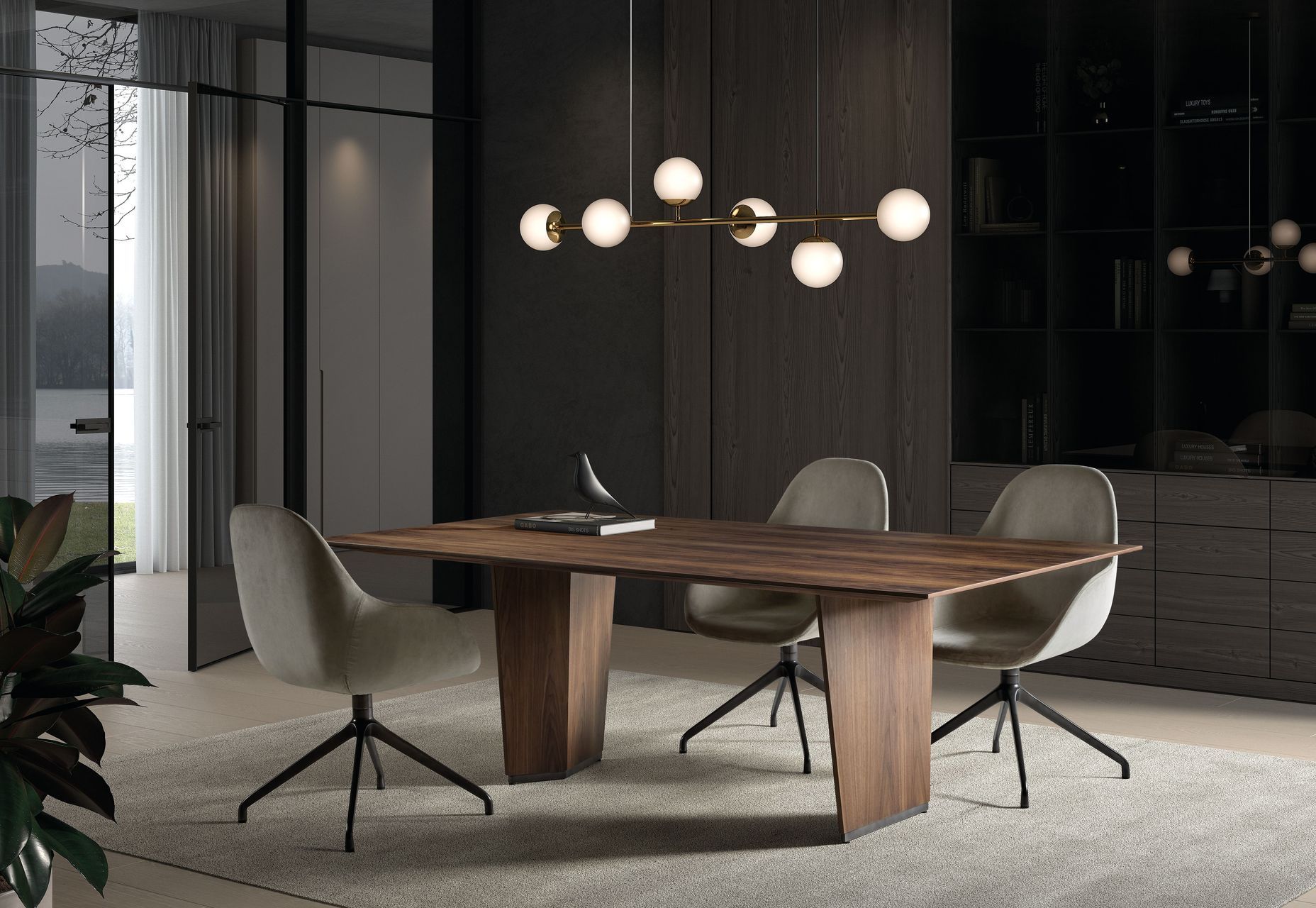 Деревянный фиксированный прямоугольный стол Hurtado Evolution ARCH-00135324 - Вид №8