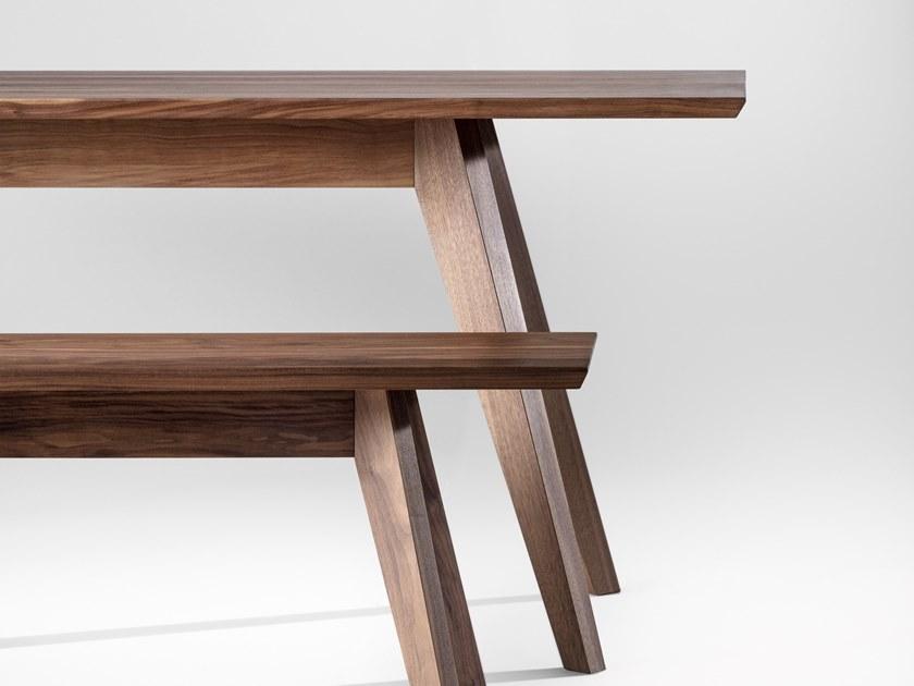 ZEITRAUM Скамейка из массива дерева Cena sun-id-1508113 - Вид №5