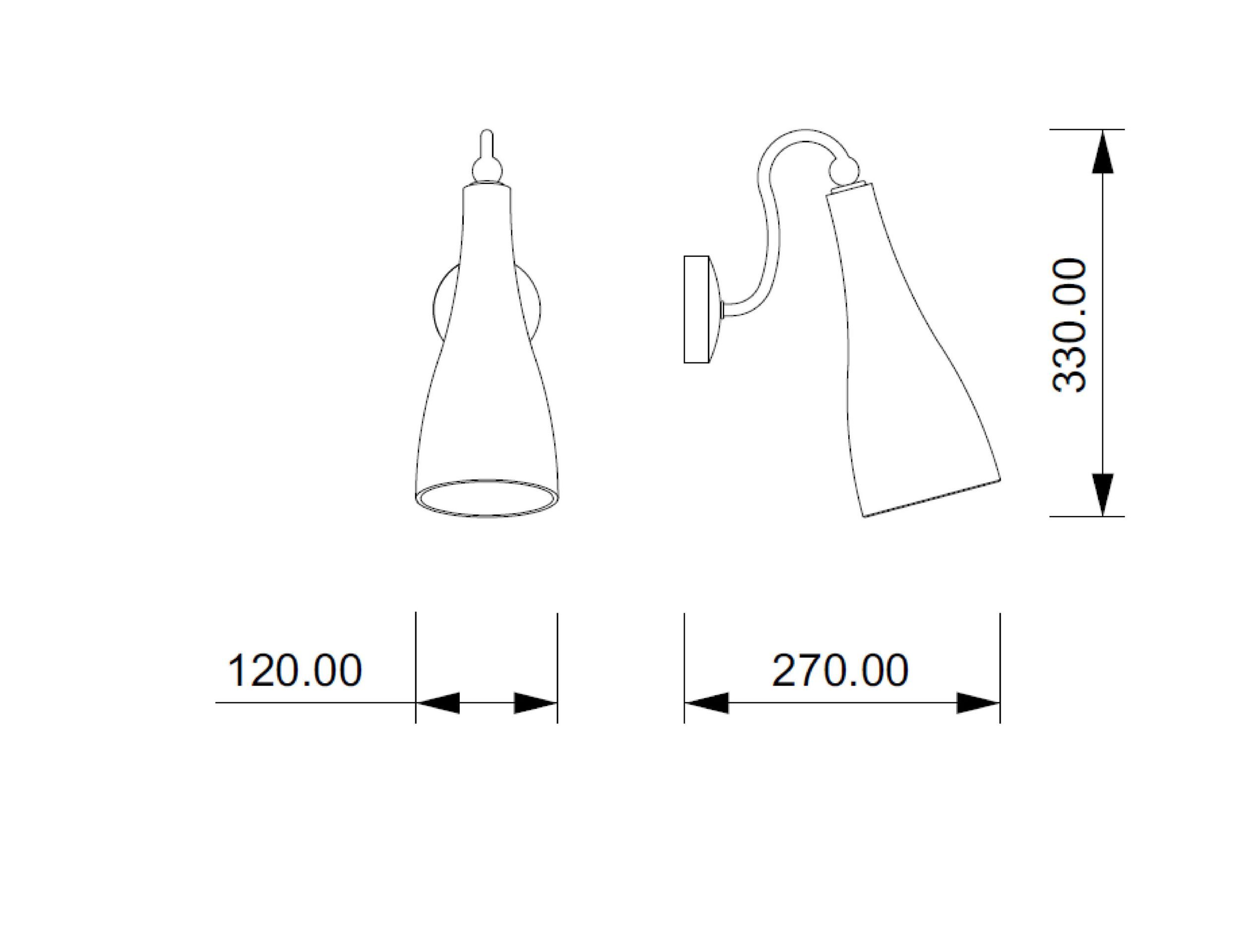 Стеклянный светодиодный настенный светильник Lampex Italiana Стекло ARCH-00126359 - Вид №2