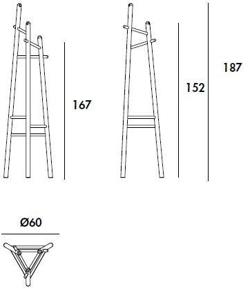 Sovet italia Вешалка из ясеня sun-id-1368631 - Вид №5