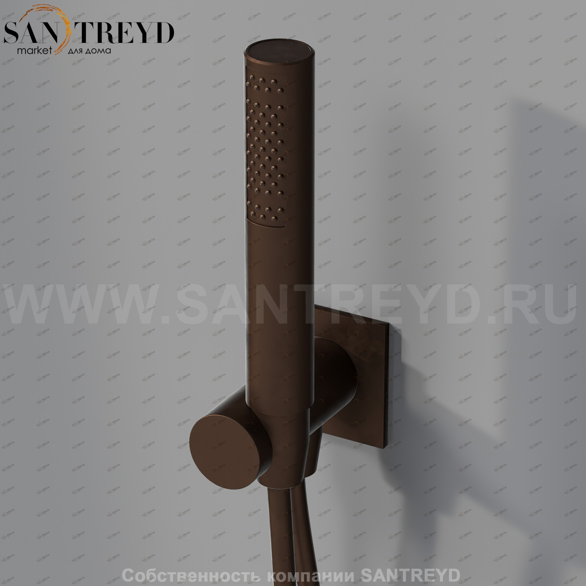 Встроенный ручной душ ARUB1073BR MEMORY бронзовый Agape