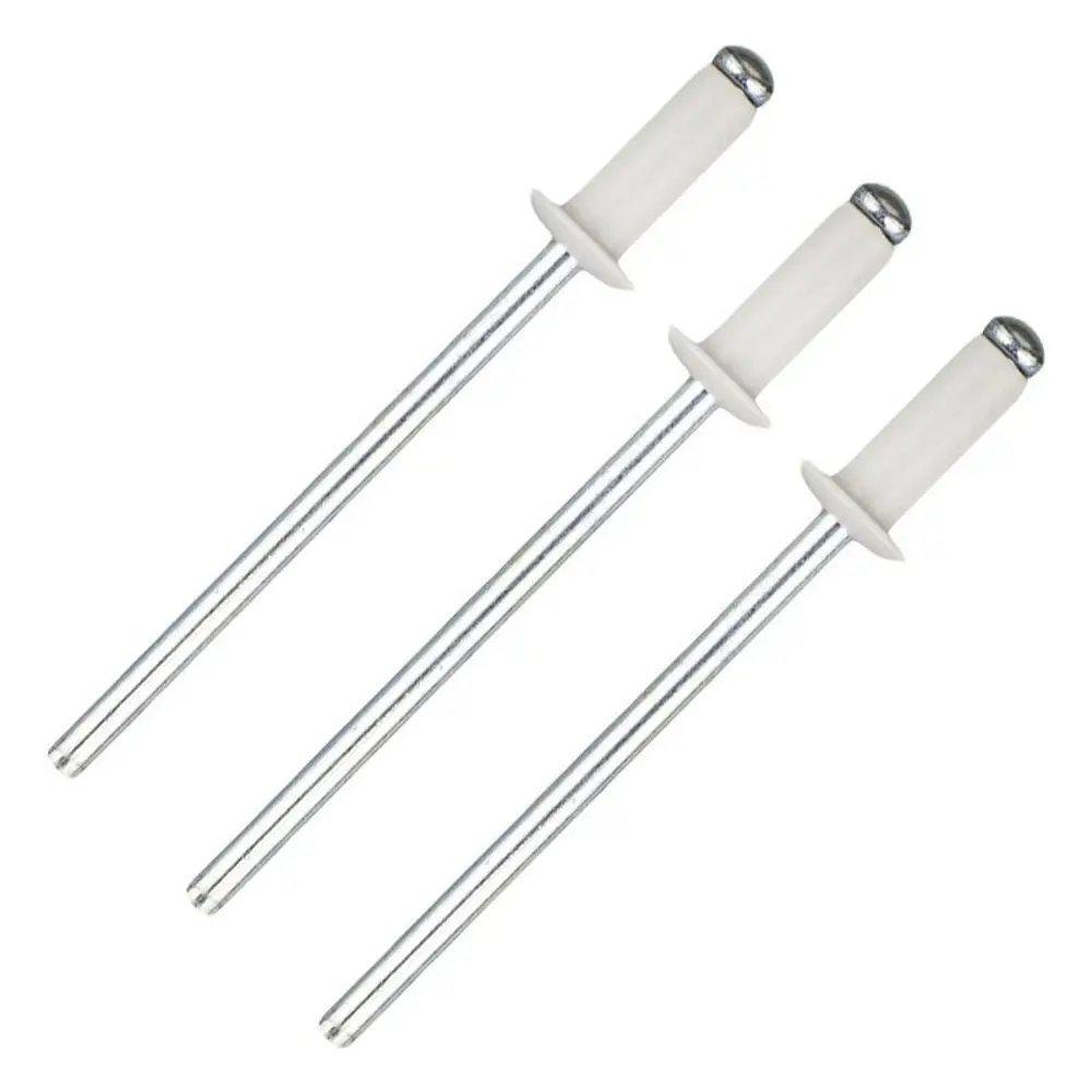 Заклёпка Matrix RAL9003 3.2х8 мм цвет белый 50 шт. 15241350 STLM-2200706 