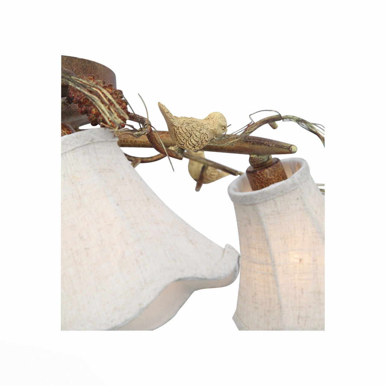 Потолочная люстра ST Luce Uccellino SL167.702.05 ST LUCE ДИЗАЙНЕРСКИЕ, UCCELLINO 109023 Бежевый  - Вид №1