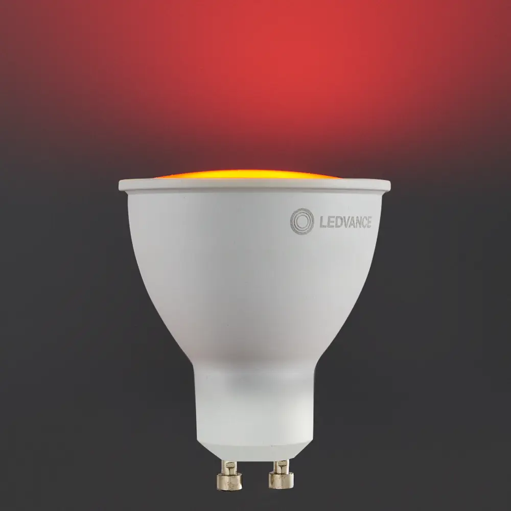 Лампа умная светодиодная Ledvance Smart Plus GU10 220-240 В 5 Вт спот матовая 350 лм, изменение цвета RGB 84515118 STLM-2044059  - Вид №4