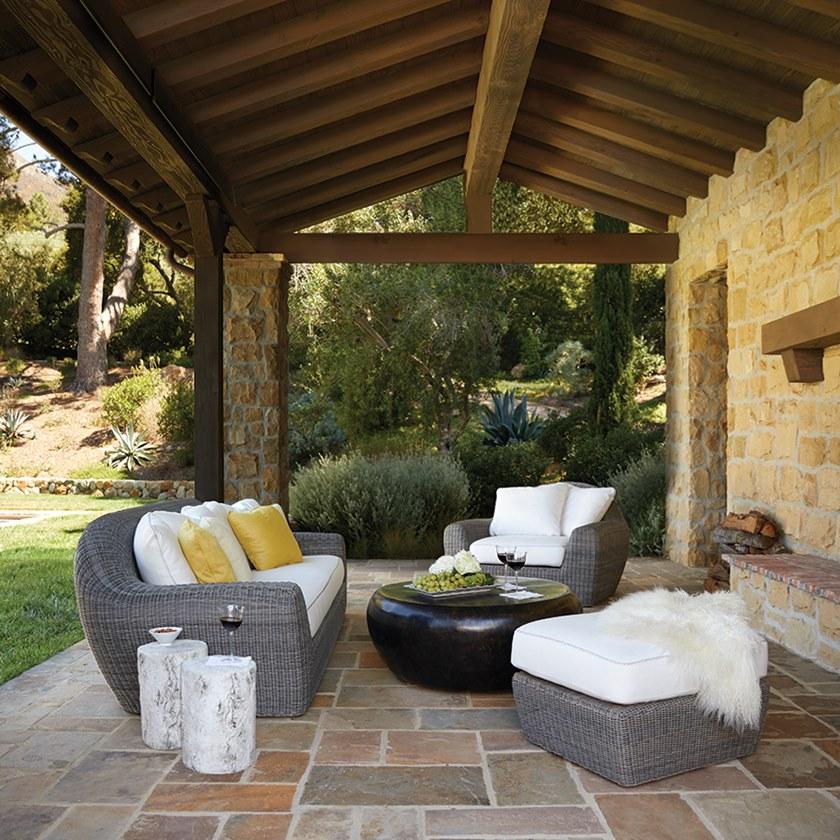 JANUS et Cie Круглый садовый стол из бронзы Constantine sun-id-1384725 - Вид №3