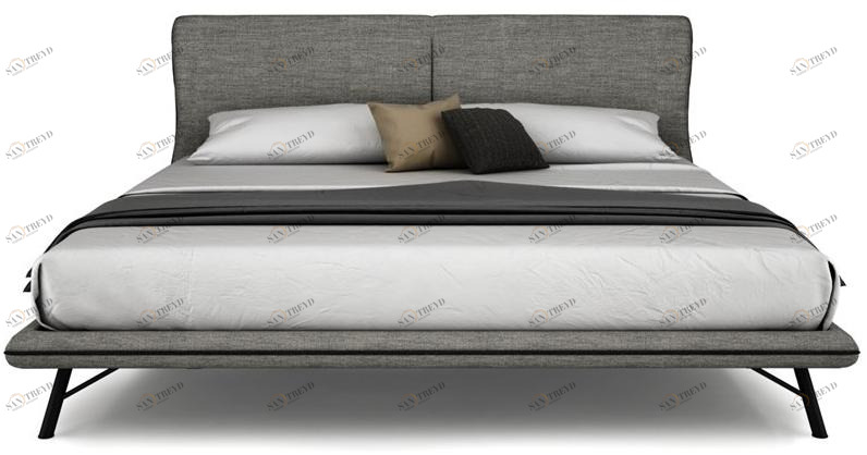 Huppé Двуспальная кровать из ткани Linea HUPPE sun-id-1436992