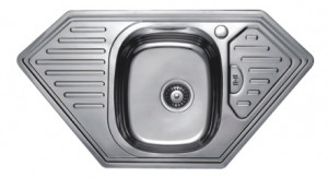 HBD5095 Кухонная мойка , сталь микродекор Haiba