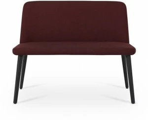 Montis Скамья из ткани со спинкой Back me up