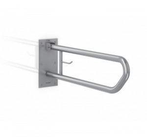 GW11 31 09 00 Genwec Нейлоновая перекладина с ножкой 700 мм, основание из нержавеющей стали