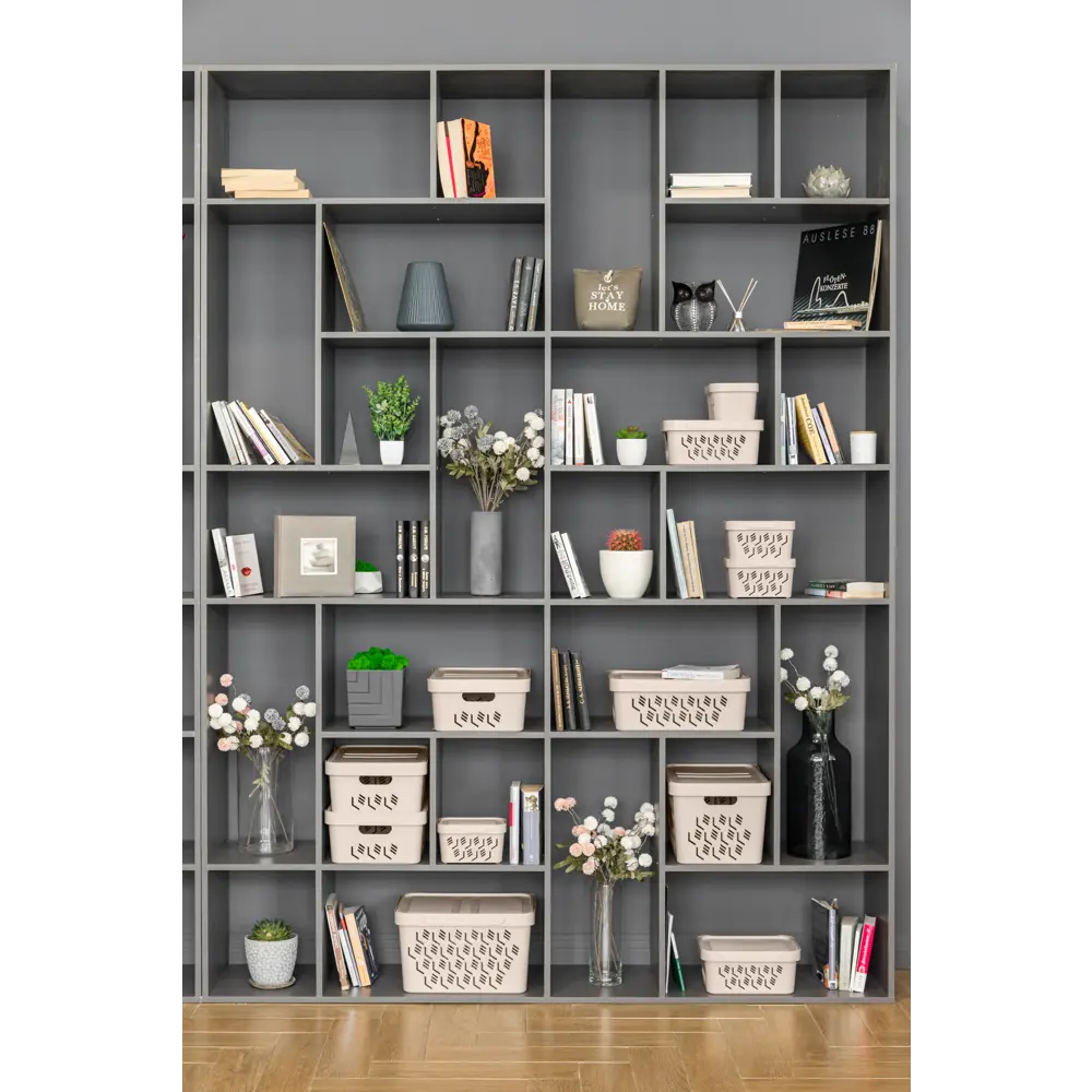 Santreyd Перфорированный органайзер 18 л с крышкой-полкой 82215662 Ящик STLM-0022147 - Вид №11