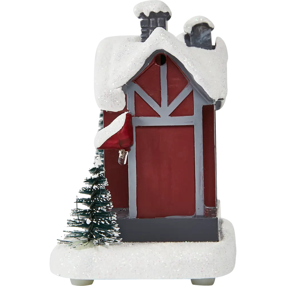 87547201 Композиция новогодняя светодиодная Новогодний домик 9см STLM-0954768 Santreyd  - Вид №4