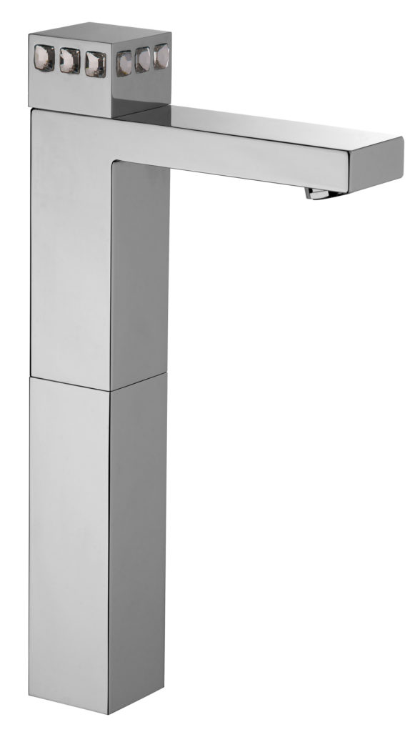 3P532 Смеситель для раковины 15 см. удлинитель, отходы clic-clac и прогрессивный картридж. Bongio Pure Glam