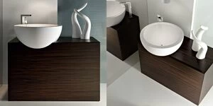 Toscoquattro Тумба под раковину 110 см LE ACQUE Ebano