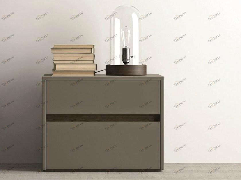 Dall'Agnese Лаковая прикроватная тумба с ящиками Zip sun-id-1372238