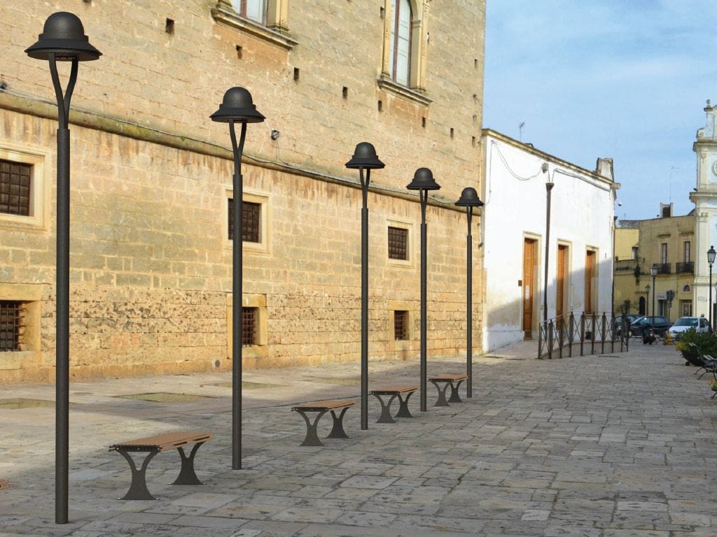 Литой алюминиевый уличный фонарь EUROCOMITALIA SPILLO ARCH-00095084 - Вид №1