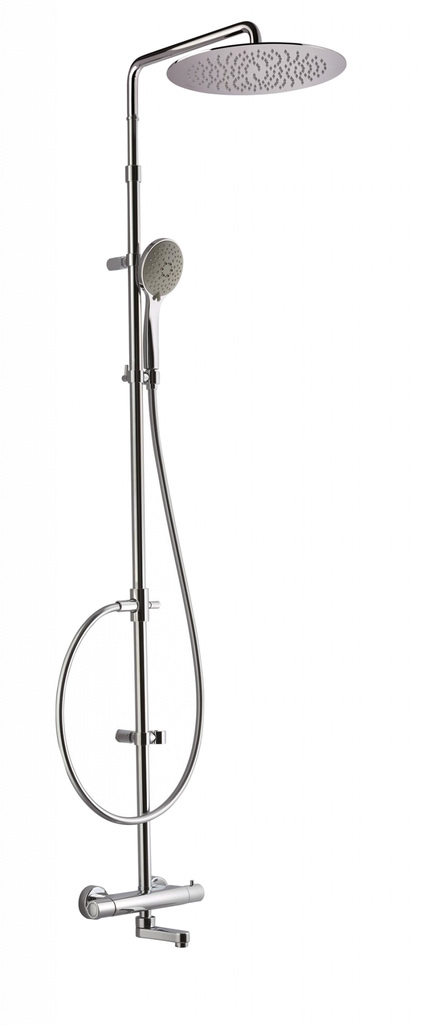 00-1865-N-CR CARIMALI Телескопическая ванна Rigoletto, инспектируемая лейка MySlim 