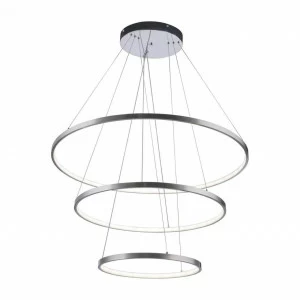 Подвесной светильник серебристый Globo Titus 67092-80H GLOBO ДИЗАЙНЕРСКИЕ, TITUS 00-3889927 Серебро