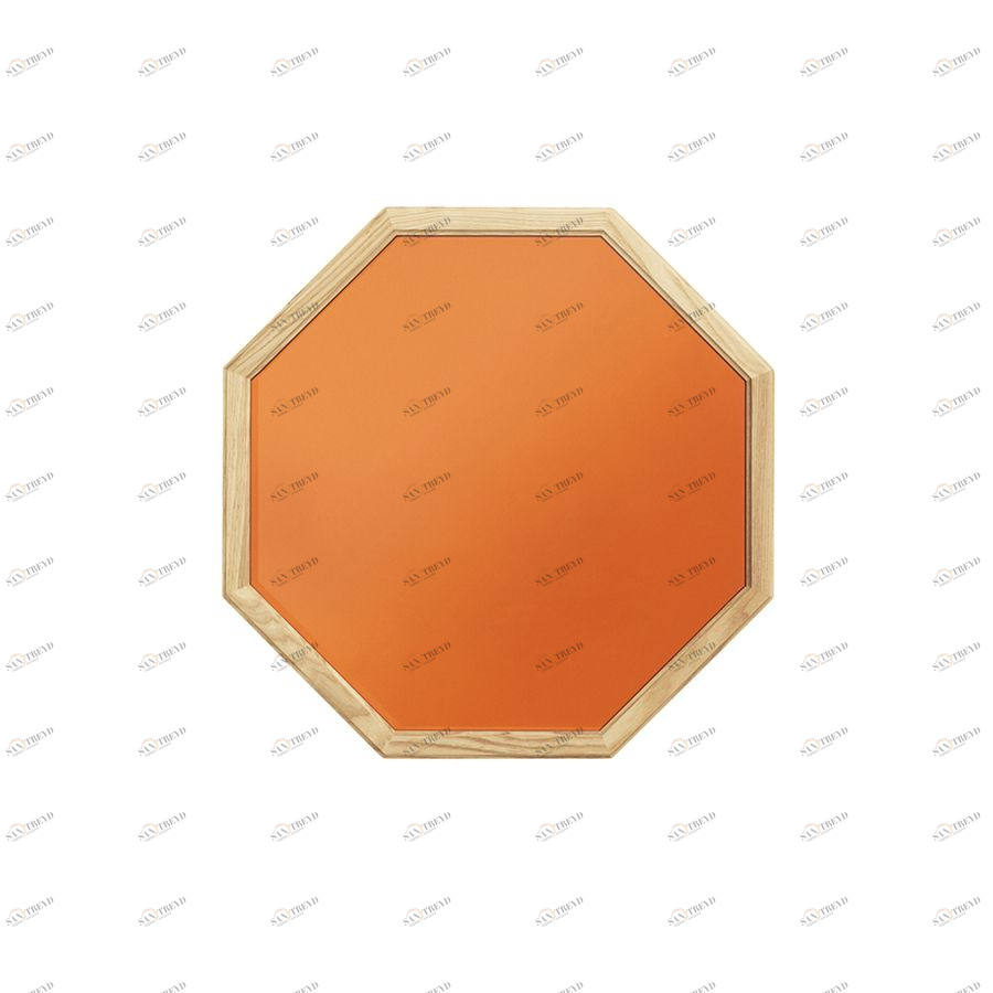 Зеркало Lust 50х50 см, красное Normann Copenhagen 372068