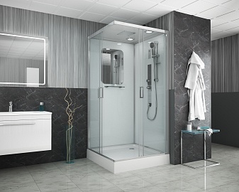 Душевая кабина NG-6001-GQ (900х900х2100) Santreyd NG-6001-01GQ