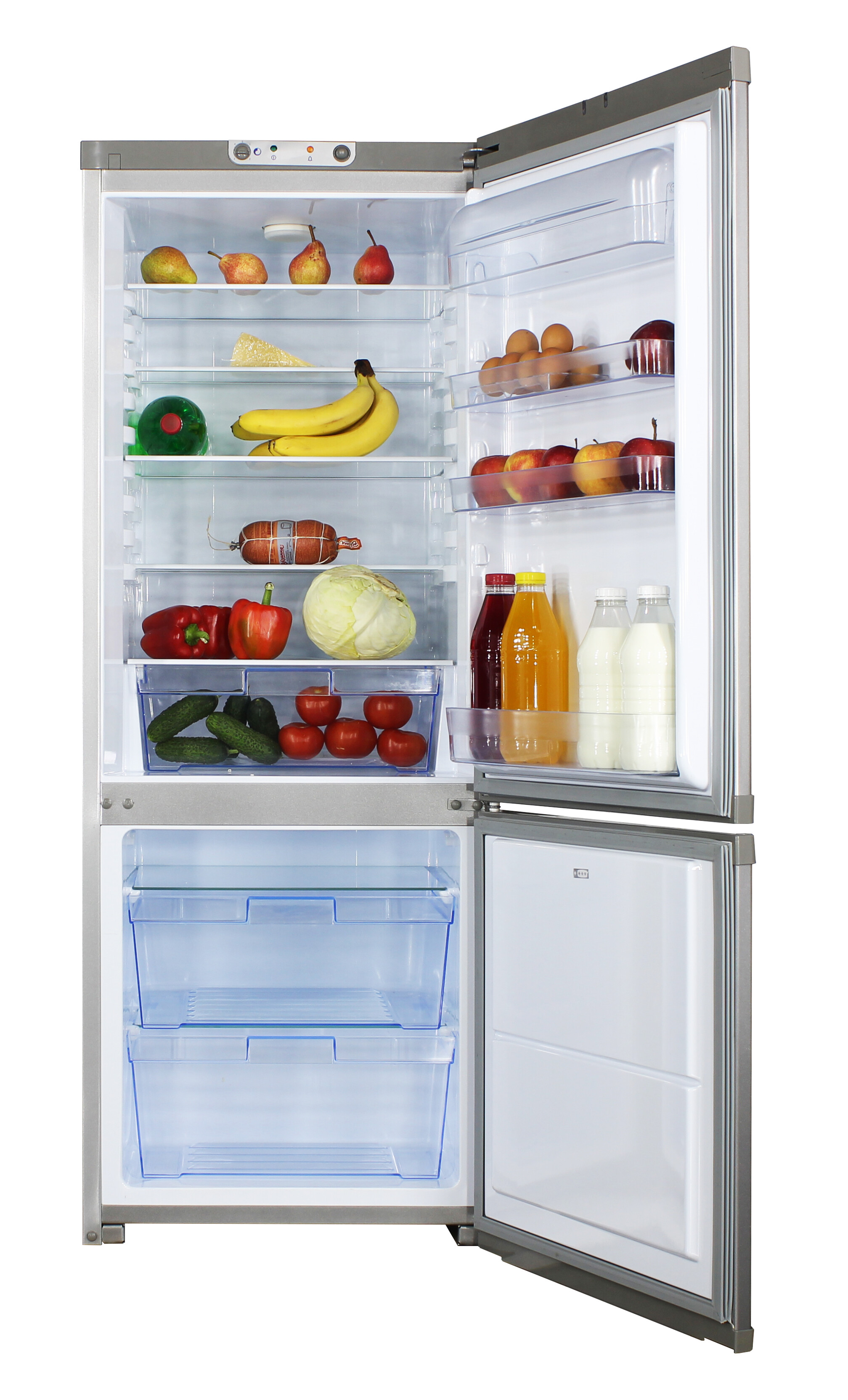 9017577 Холодильник с морозильником   ОРСК 171 MI серебристый STDN-0086496 - Вид №4