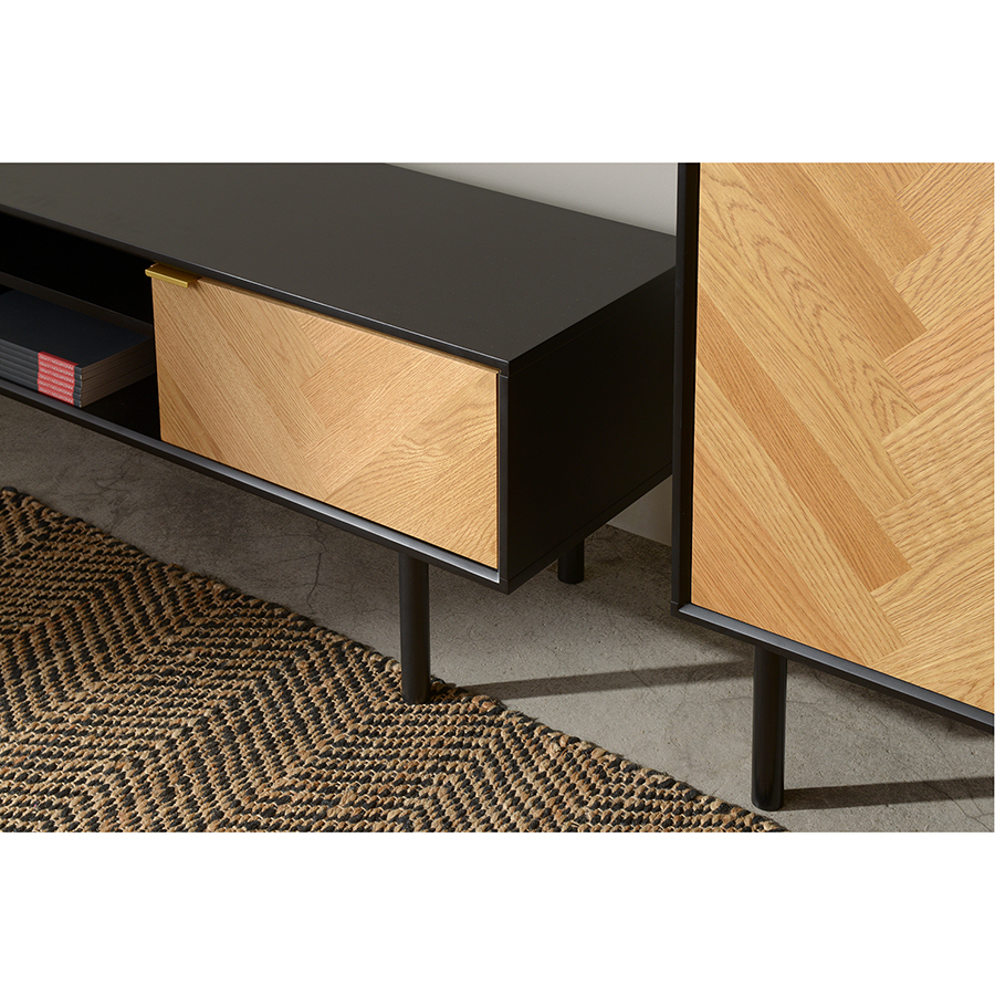 42163160 Шкаф , calvi, 95х40х160 см Unique Furniture  - Вид №21