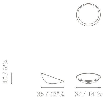 Poltrona Frau Чаша из каррарского мрамора La collezione - mobili e complementi sun-id-1462895 - Вид №1