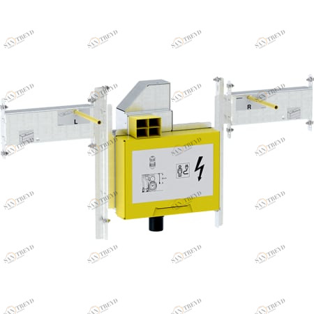 GEBERIT 461.482.00.1 Комплект Geberit GIS для раковины Geberit ONE с внутристенным поворотным сифоном, с внутристенным Clou 