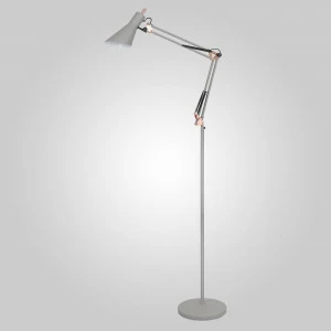 Торшер на кронштейне 167 см серый Eurosvet 01033/1 EUROSVET NORDEN 00-3908408 Серый