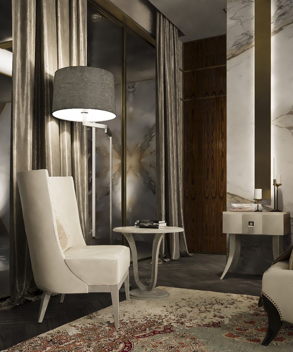 Высокий круглый деревянный журнальный столик GUERRA VANNI Оскар ARCH-00061430 - Вид №2