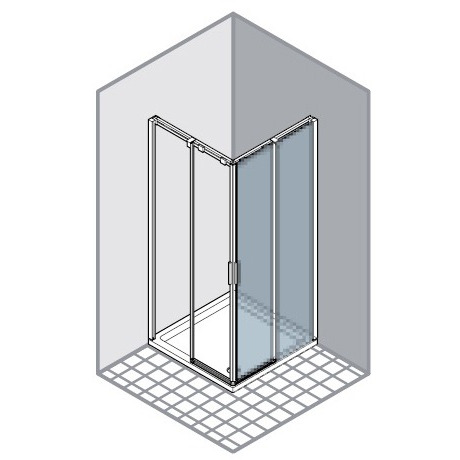 QE 2/QK 2 Quadra collection Душевая кабина DUKA 45035 - Вид №2