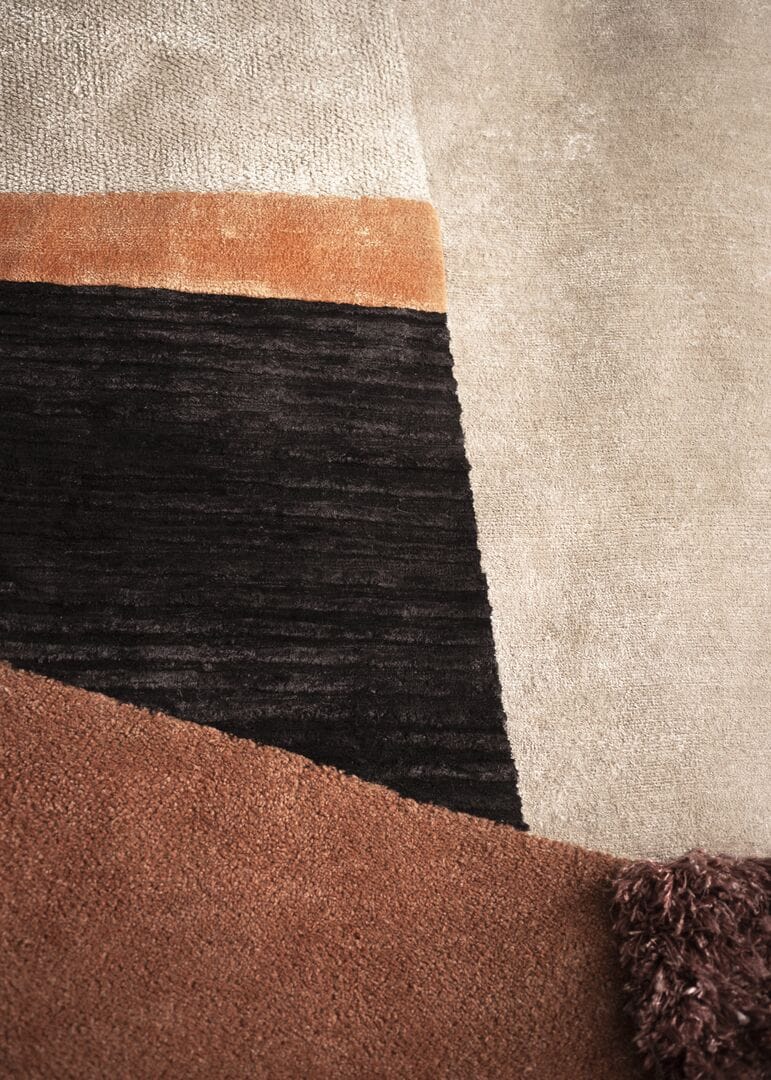 Ковер ручной работы с геометрическим рисунком Baxter Himani ARCH-00054247 - Вид №4