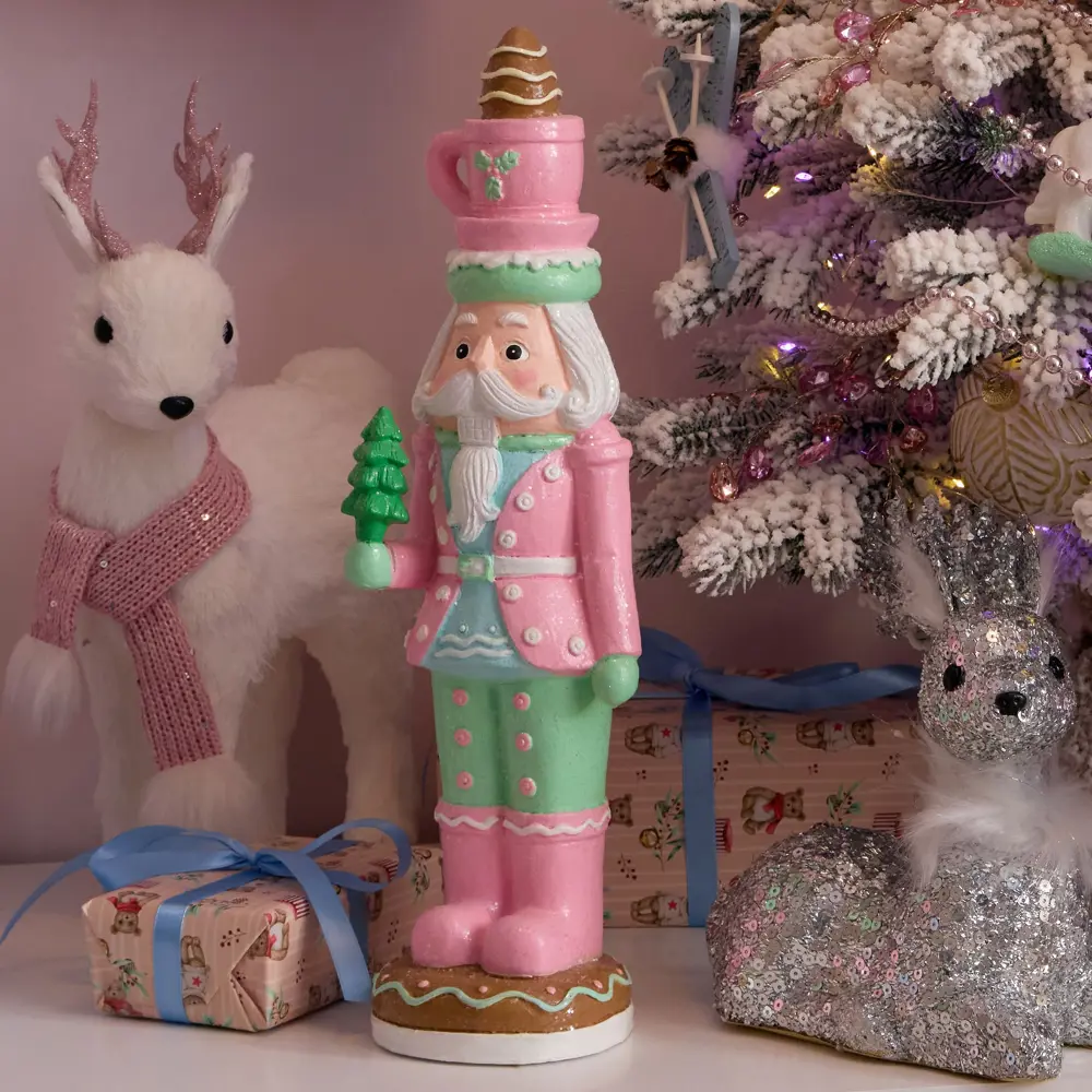 89369000 Декоративная фигура Щелкунчик 40x11 см STLM-1323411 Santreyd Christmas