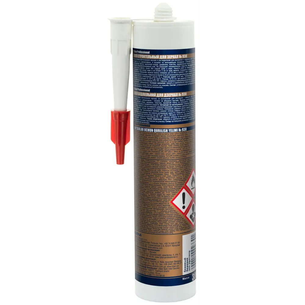 Клей строительный Tytan №930 для зеркал 380 г STLM-2189138 - Вид №1