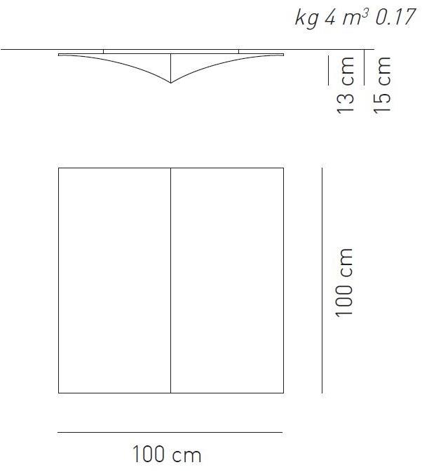 AXOLIGHT Потолочный светильник из ткани Nelly straight sun-id-1452420 - Вид №5